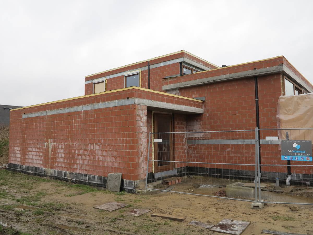 Afbeelding van het Nieuwbouw project in Kortrijk in 2014 